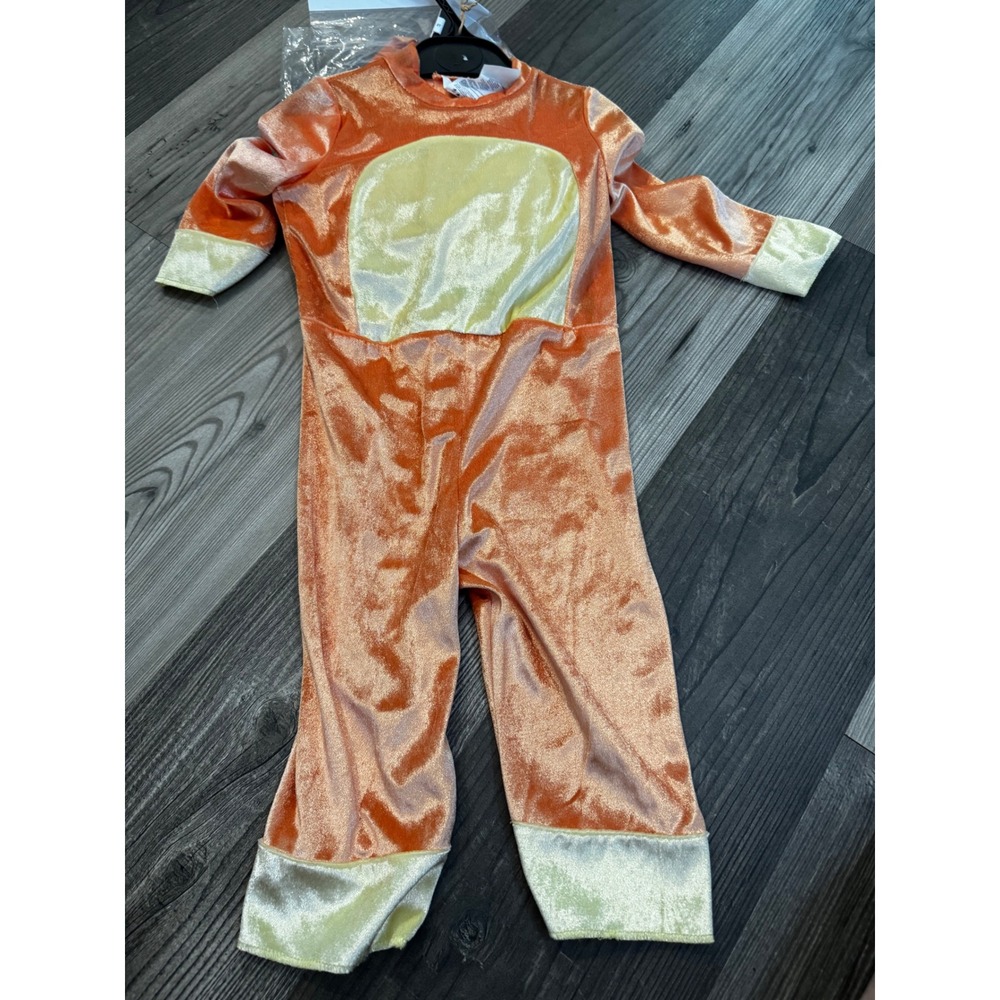 Bluey Bingo Toddler Costume Jumpsuit with Headpiece Orange 2T 121089S